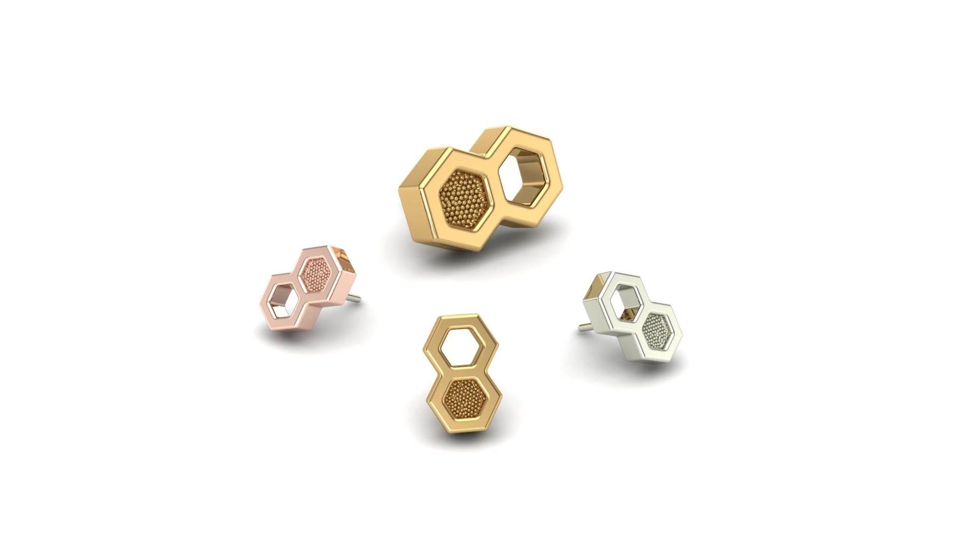 Double Outlier Body Piercing + Fine Jewelry